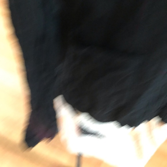 Chico’s size 3  fits 14-16 lightweight black knife pleated lined jacket - Picture 5 of 9